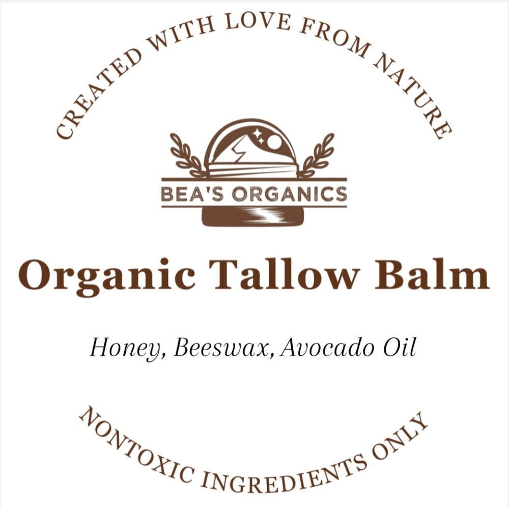 Rich and Organic Healing Tallow Balm with Honey and Electrolytes 4oz Moisturizer - Picture 5 of 5